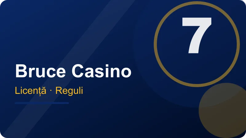Suport non-stop și limite de joc – ilustrație pentru secțiunea Bruce Casino